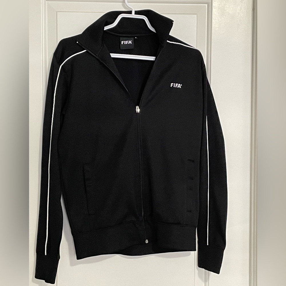 FIFA vintage Black Performance Jacket size S